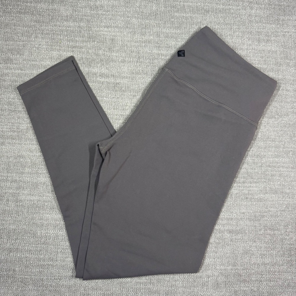 Prana Women Charcoal‎ Gray Leggings Yoga Athletic Activewear Size Medium